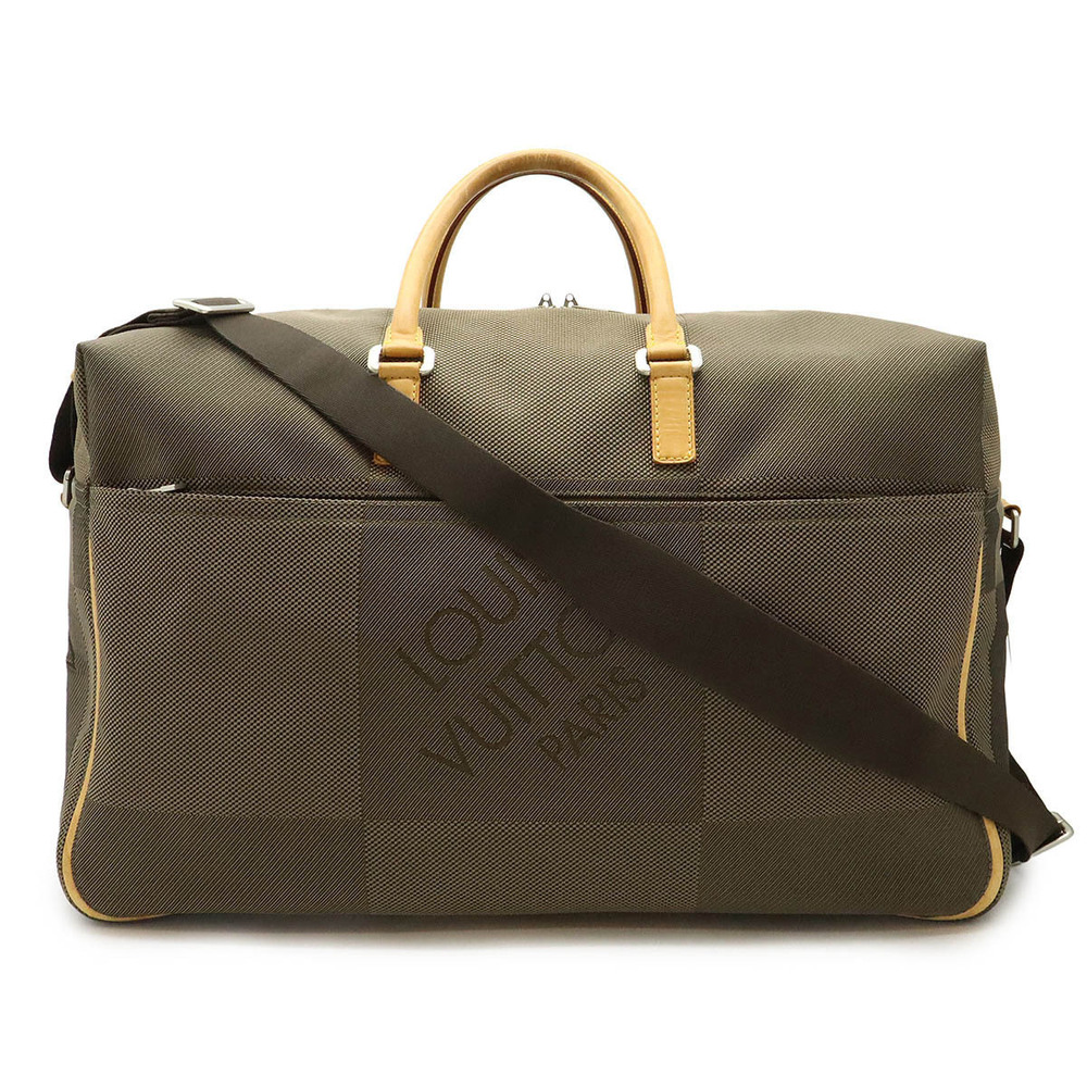 LOUIS VUITTON Damier Geant Souverain Boston Bag Travel Shoulder Tail
